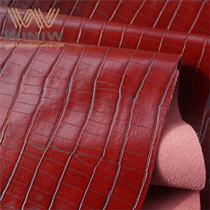 0.8mm-1.6mm Faux Leather Embossed Nylon Pu For Backpacks