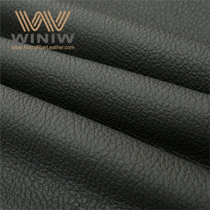 Black Leather PU Leather For Car Seats