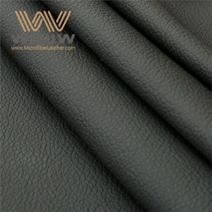 Black Leather PU Leather For Car Seats