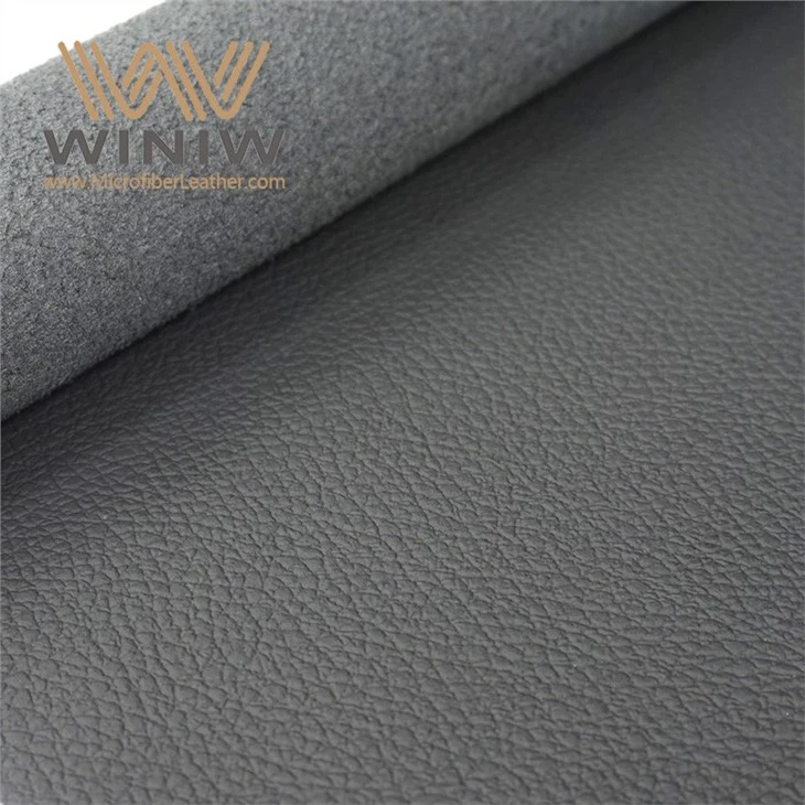 Gray Clemence Leather Upholstery Fabrics