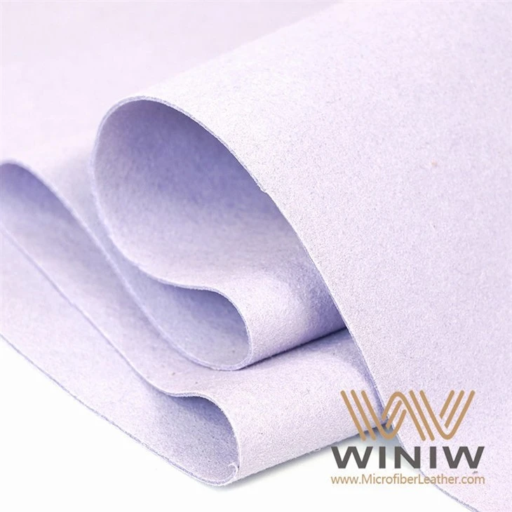 Stretchable Microfiber Suede Synthetic Leather Packing Material For Boxes
