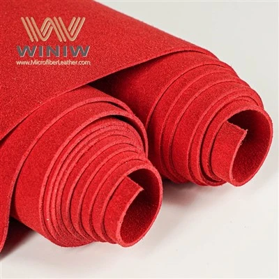 หนังมังสวิรัติ Microsuede ประดิษฐ์ต่อต้านแบคทีเรียสำหรับรองเท้า